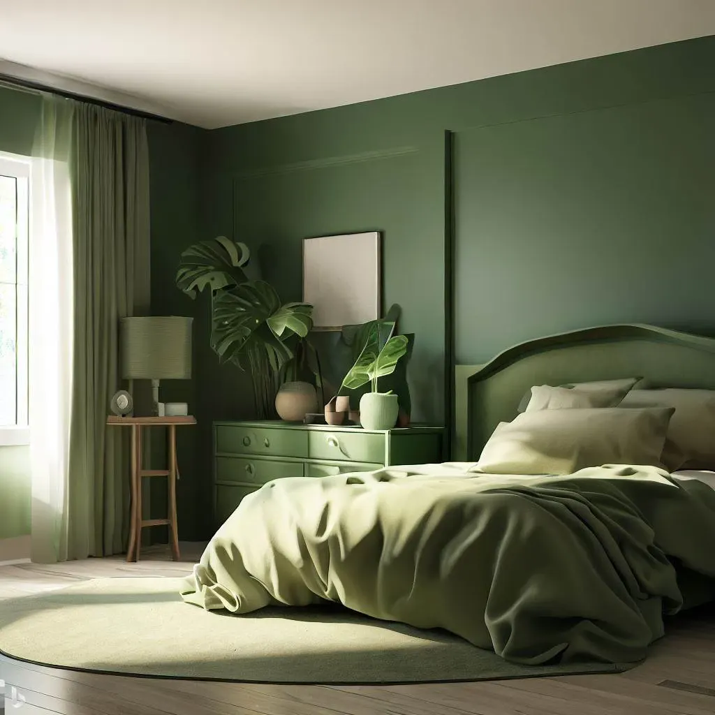 45 Green Bedroom Design That Will Make You Feel Like You’re In Paradise » Decor Ranch